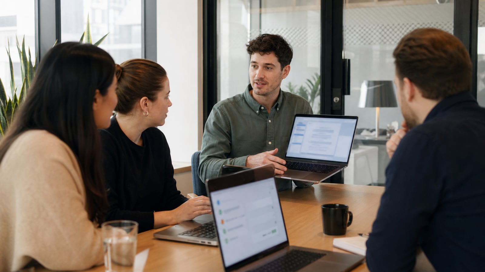 Collega's bewaken privacy bij het gezamenlijk beoordelen van teamdocumenten